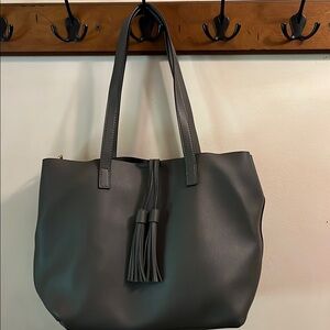 Elegant Gray Tote Bag